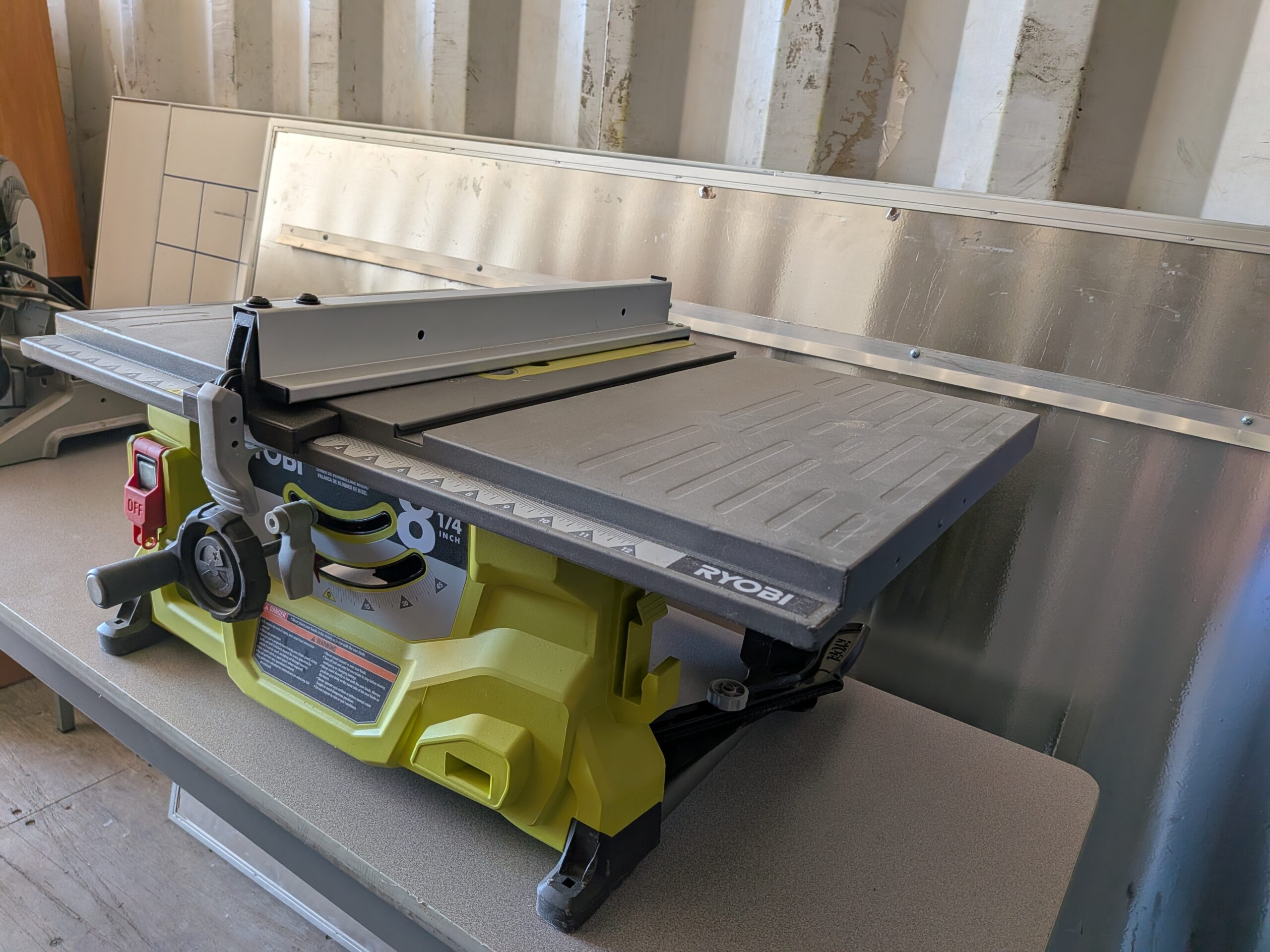 RYOBI 8-1/4″ Compact Portable Table Saw RYOBI 8-1/4″ Compact Portable Table Saw